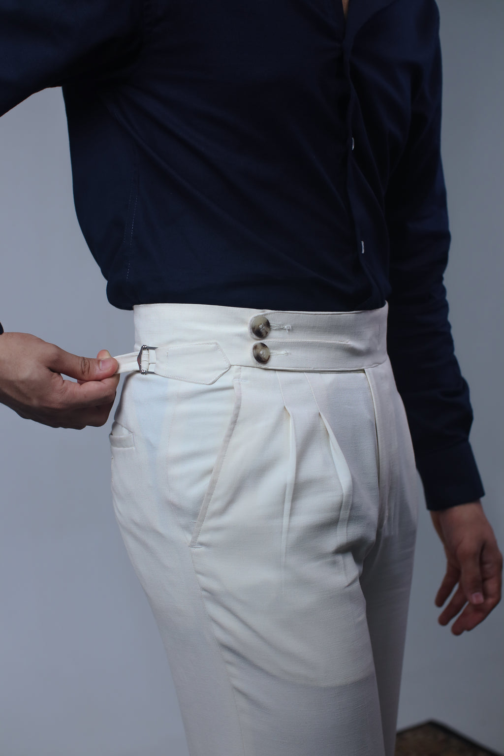 The Cream Gurkha Trouser