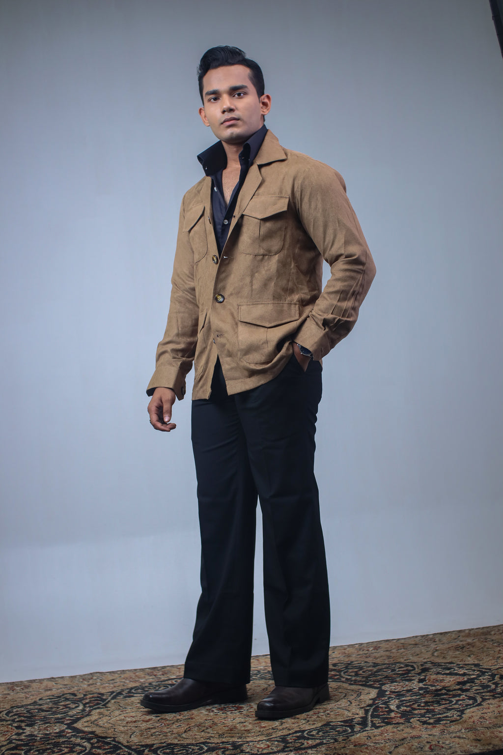 The Camel Safari Jacket