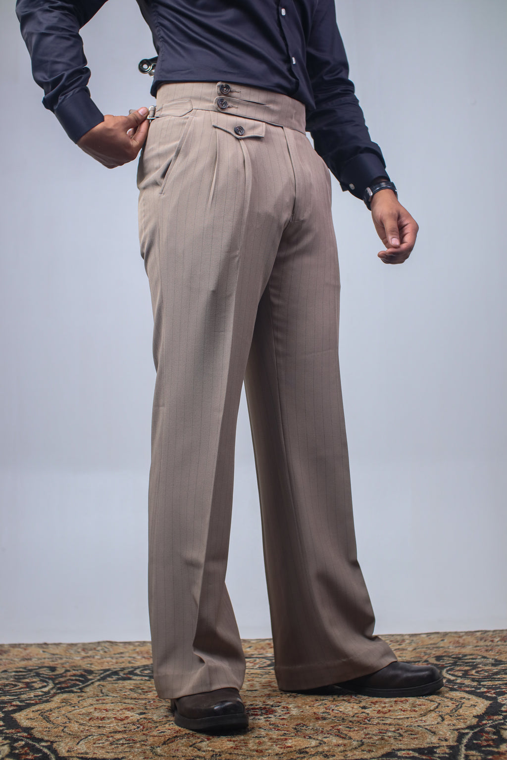 The Classic Beige Trouser