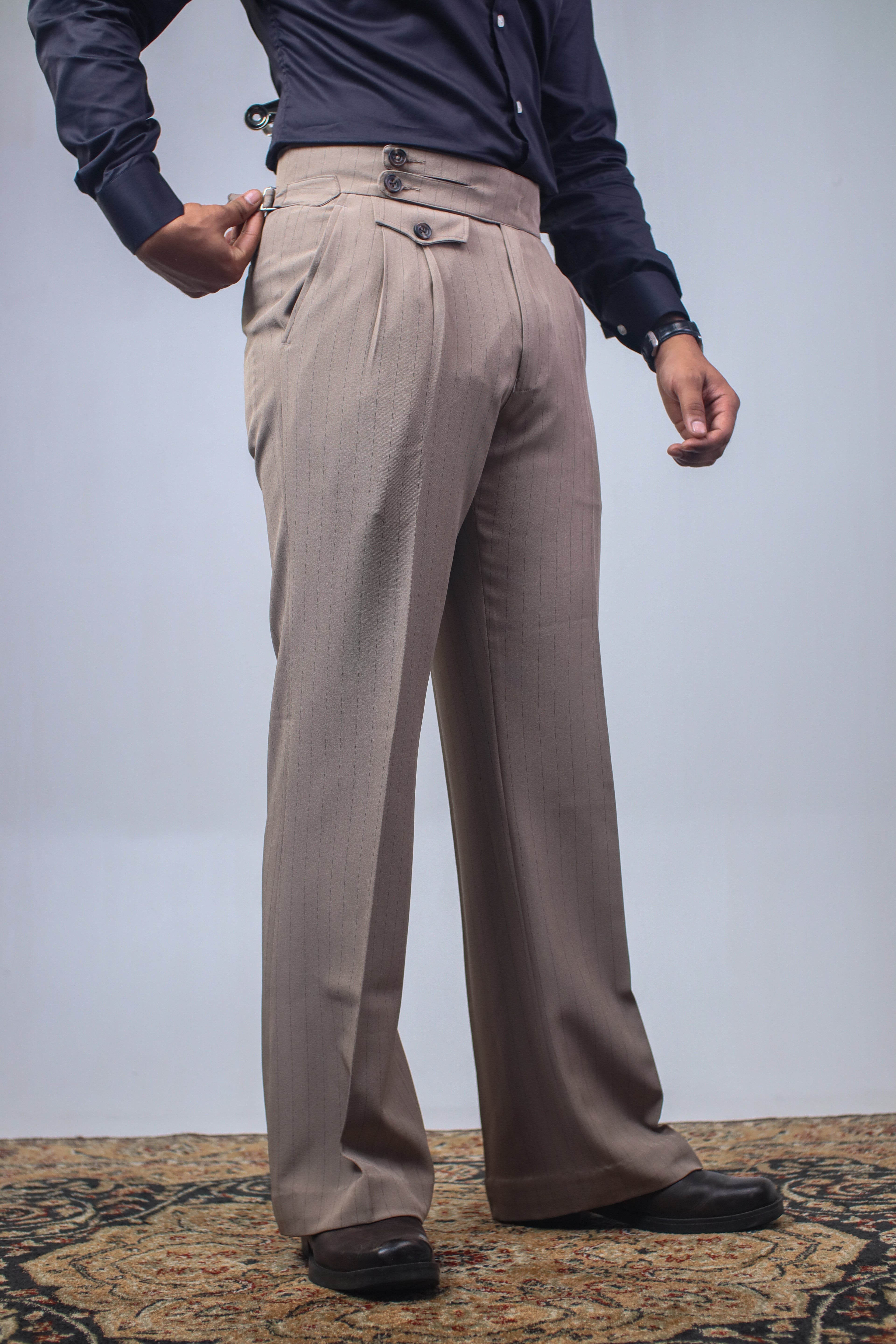 The Classic Beige Trouser